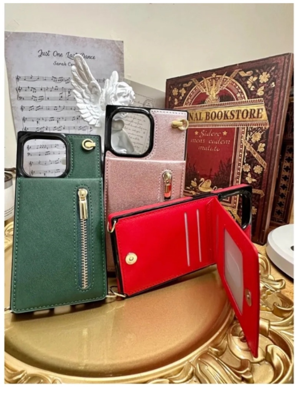 iPhone 12 13 14 PRO PROMAX PLUS cardholder case, Wallet Case for iPhone